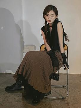 Linen binble rider vest