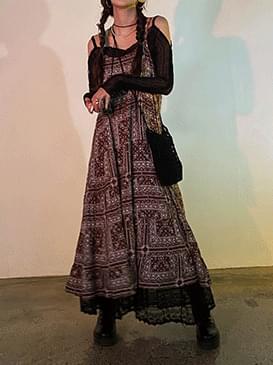 Bohemian Middle Long Dress