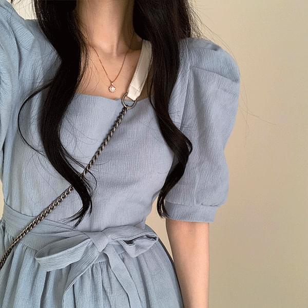 Puff square Dress