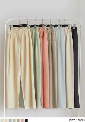 MONICA PINTUCK WIDE LONG SLACKS
