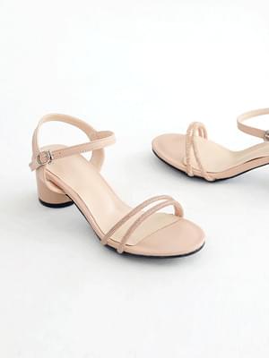 Dressy strap sandals 5cm