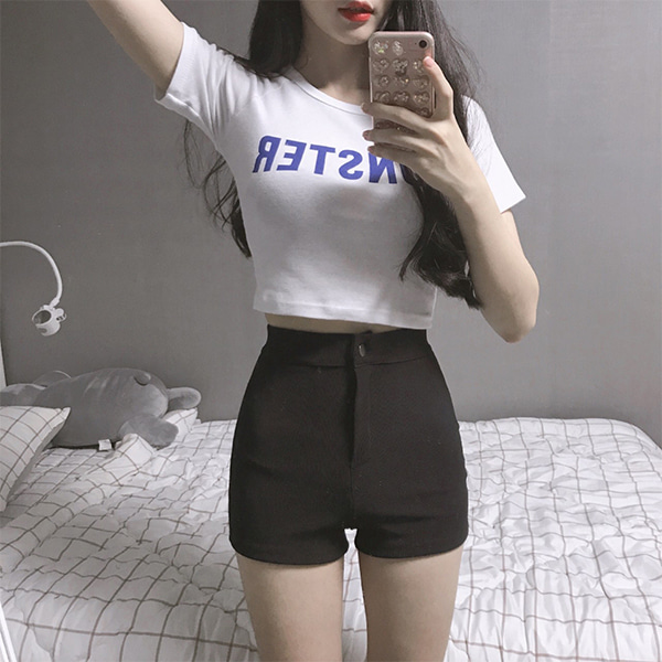 베이직 쫀쫀 AA 숏팬츠