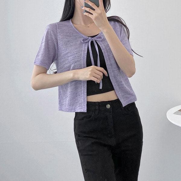 string cardigan