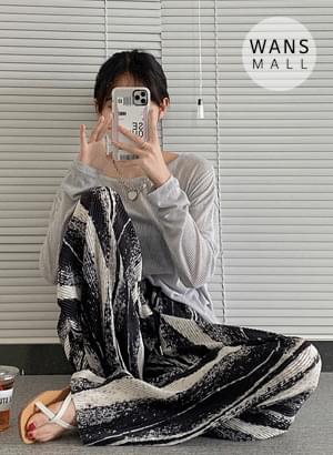 ワイドパンツ