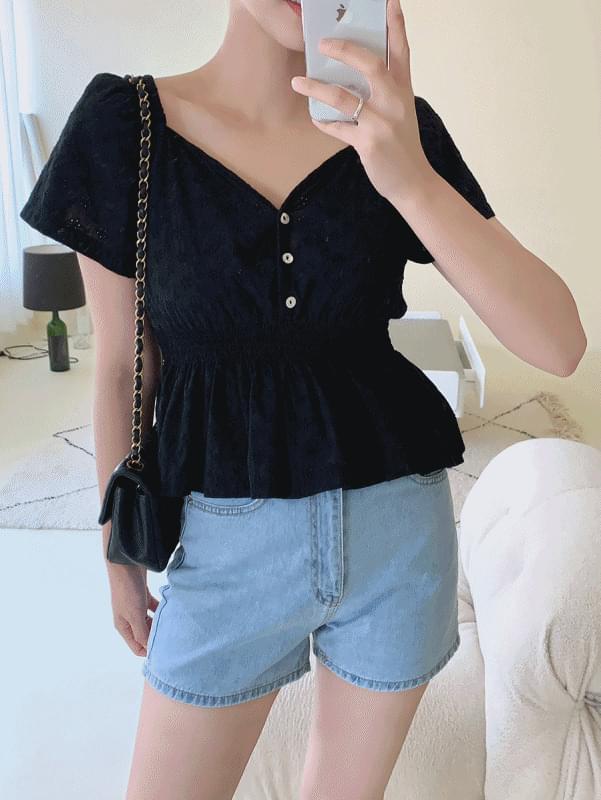 lace femme blouse