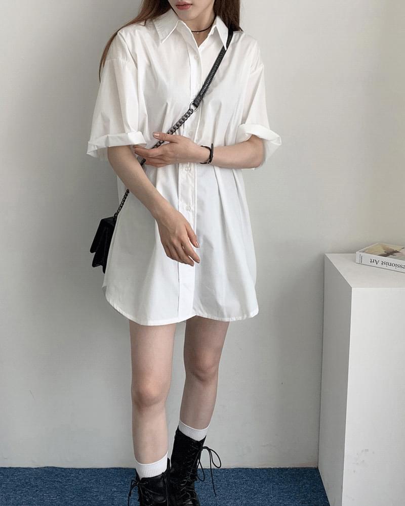 Mori short sleeve Loose-fit Dress shirt