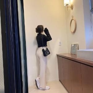 Little Fit Wide Pintuck Slacks 809