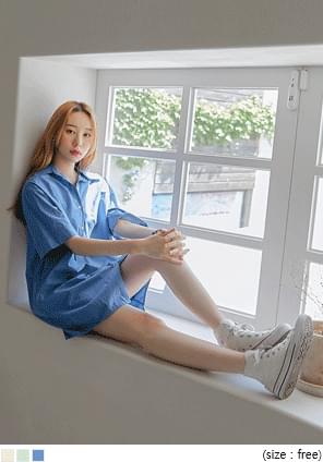 Loose Fit Shirt Dress