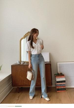 Innocent fruit V-Neck blouse