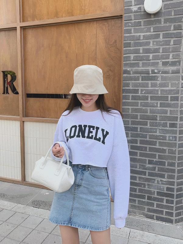 loin denim skirt