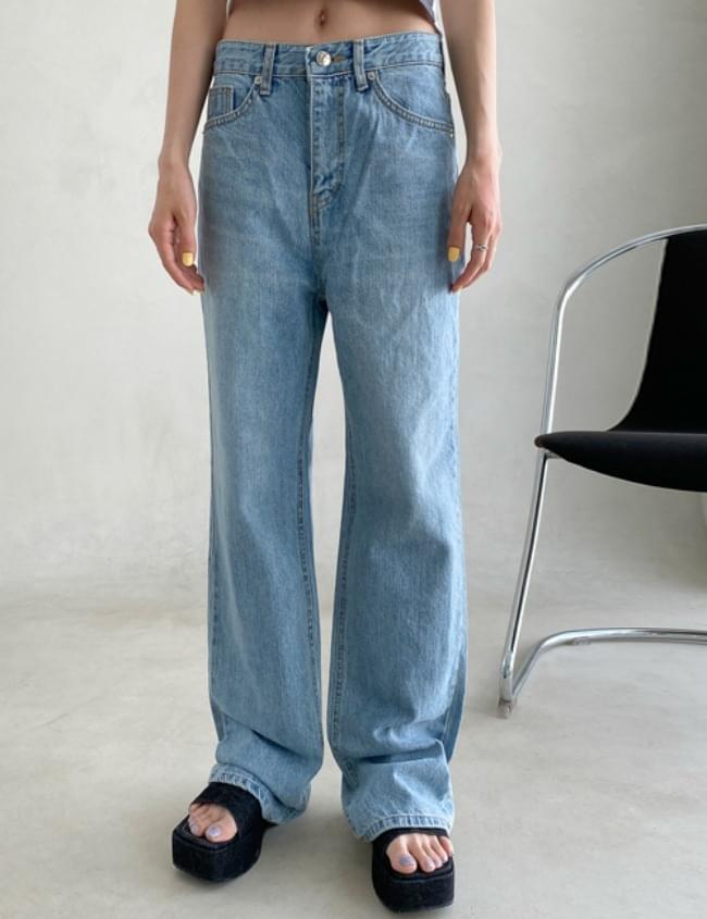 no.7039 ribs Light Blue pants