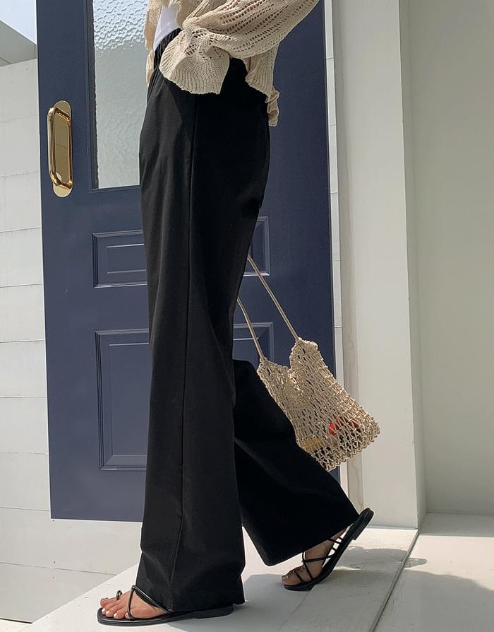 Wide Tech Band Pants