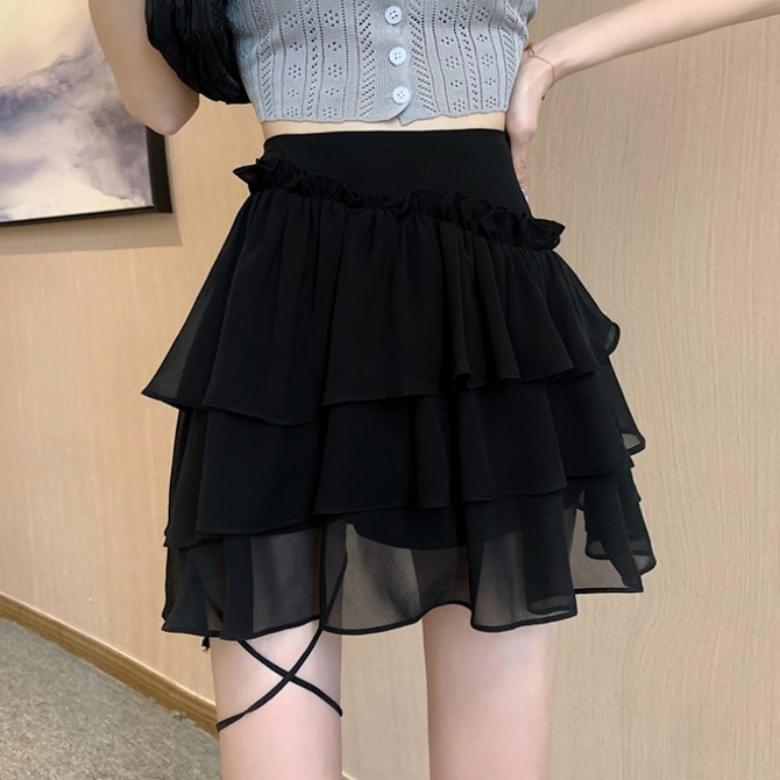 tiered-skirt