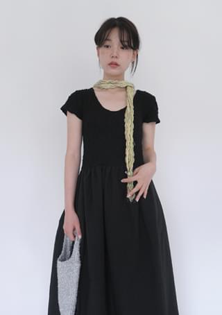 roll wrinkle funky scarf