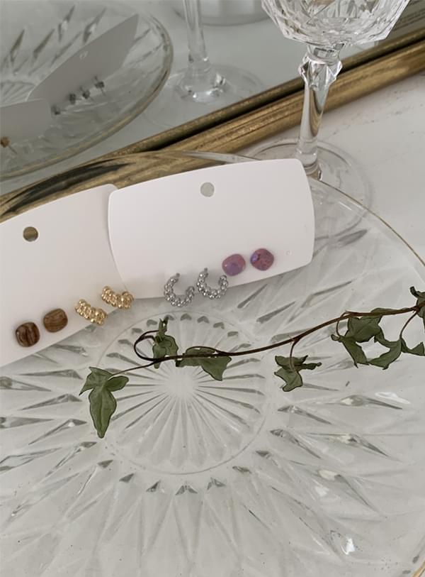 marble earrings