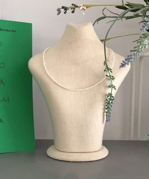 rice pearl necklace