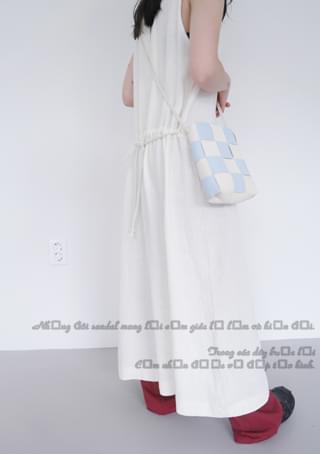 mild checkerboard bag