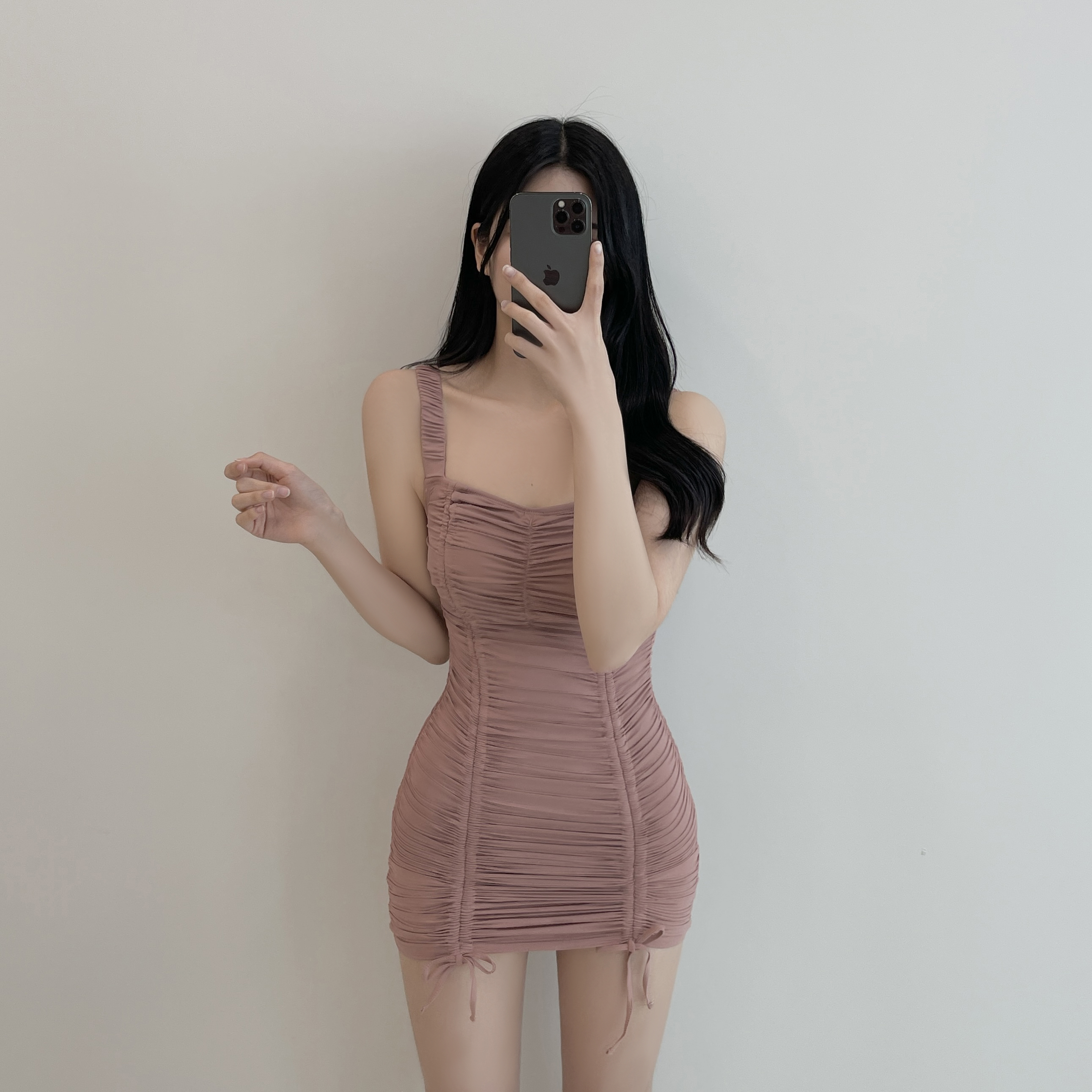 迷你短洋裝