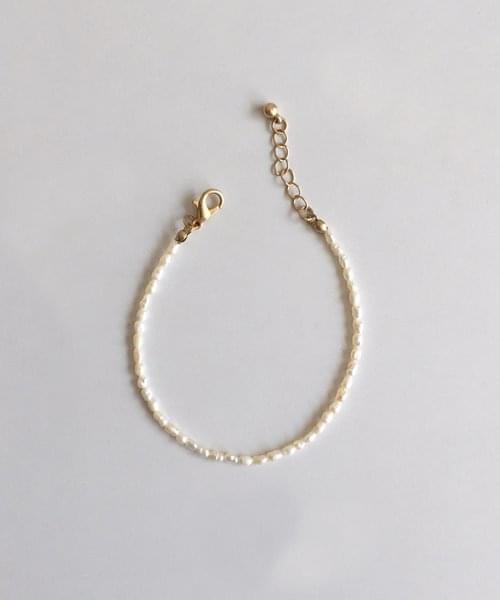 rice pearl bracelet