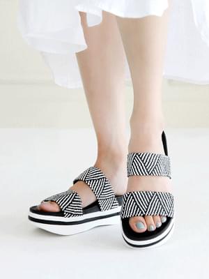 Sunday Whole Heel Slippers 5cm