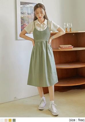 RIMOA CROCHET SLEEVELESS LONG OPS