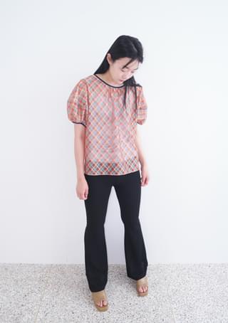 maxi leggings boots-cut pants (2colors)