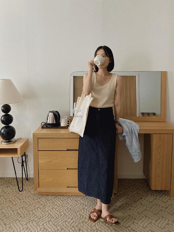 Oreo Long Skirt
