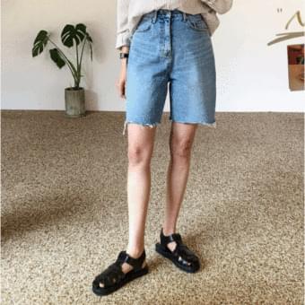 デニムショートパンツ