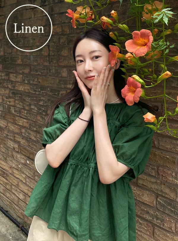 Miss Shirring Blouse
