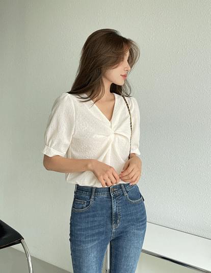 플레나 꼬임 블라우스