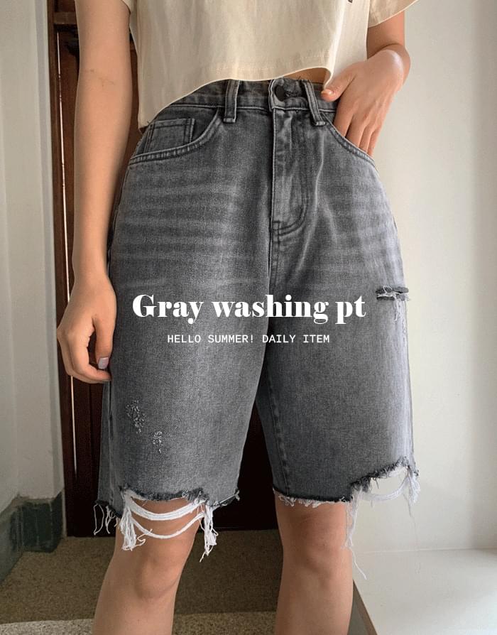 牛仔短褲