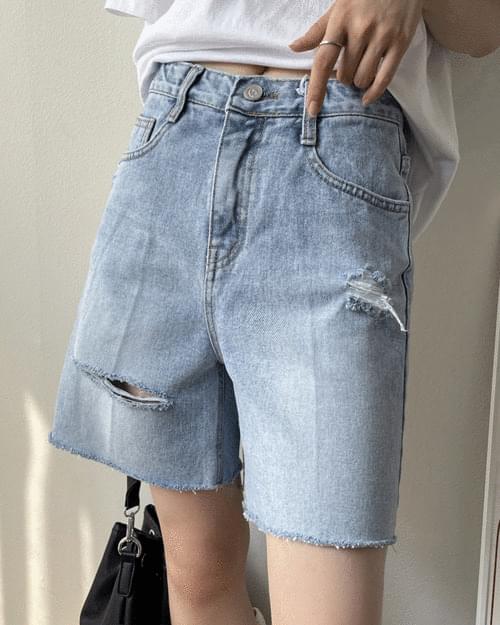 デニムショートパンツ