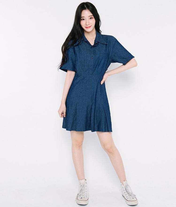 牛仔洋裝