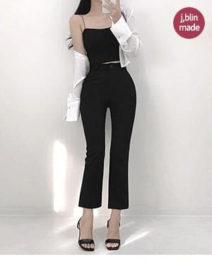 발로 부츠컷 스판 슬랙스