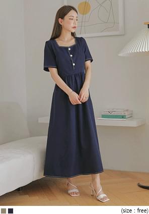 RIRA STITCH BUTTON LONG OPS