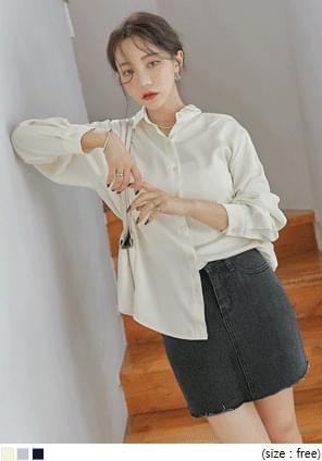 DRAKE SILKY LOOSE FIT BLOUSE