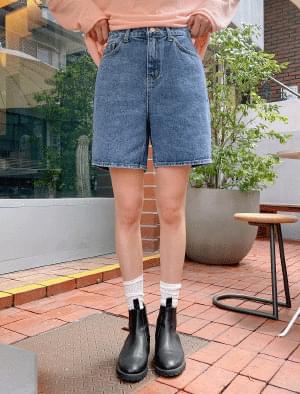 모이 4부 데님팬츠