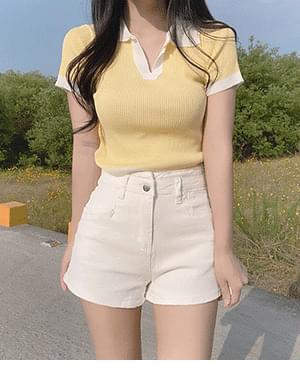 牛仔短褲