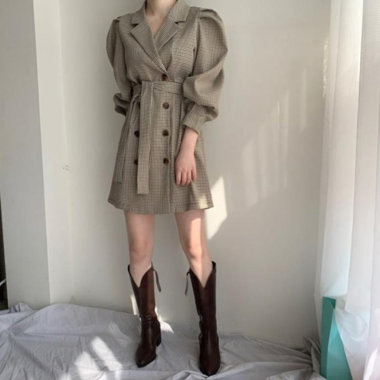 迷你短洋裝