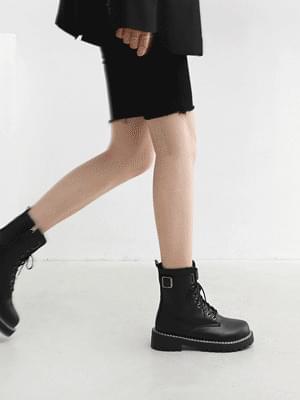 綁帶軍靴