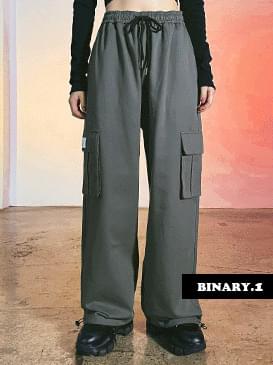 Unisex Jogger Ribbed Cargo Pants