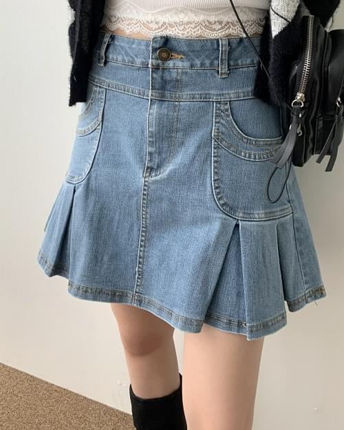 牛仔裙