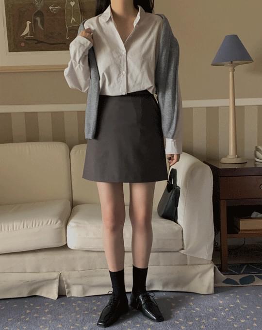 Moki A-Line Mini Skirt - 2 color