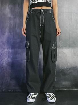 Cargo Indy Jogger Denim Pants