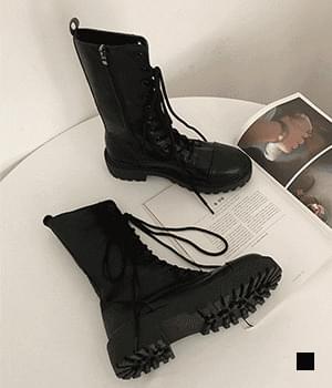 綁帶軍靴