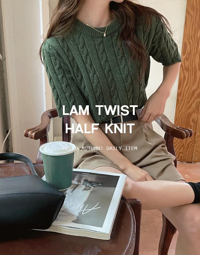 Ram Twisted Half Knitwear
