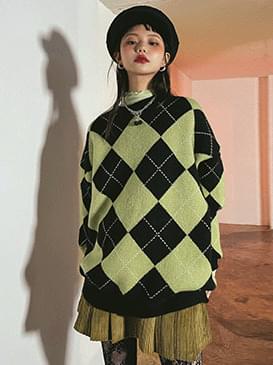 Argyle Weave Knitwear