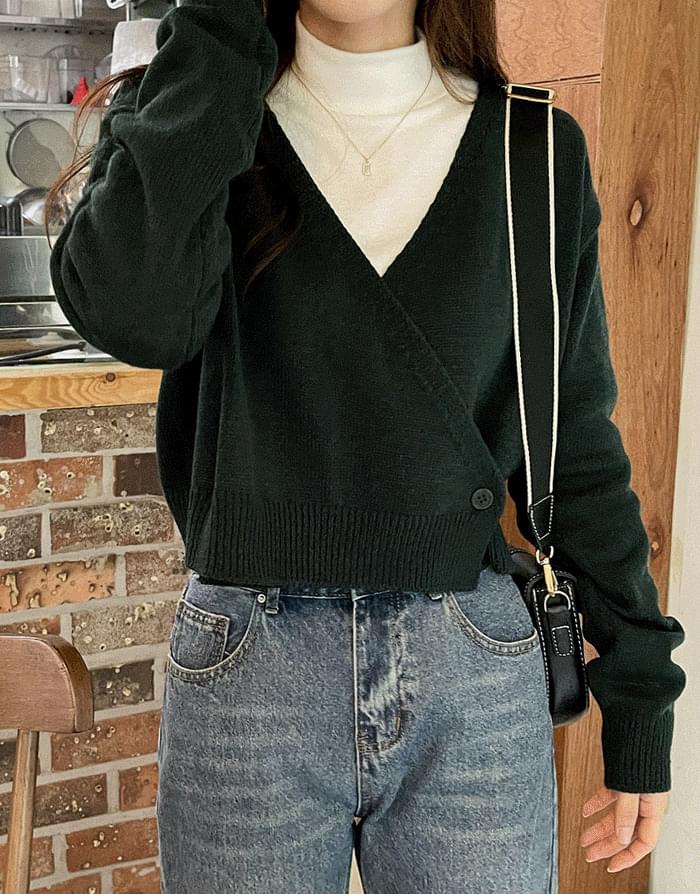veil wrap cardigan