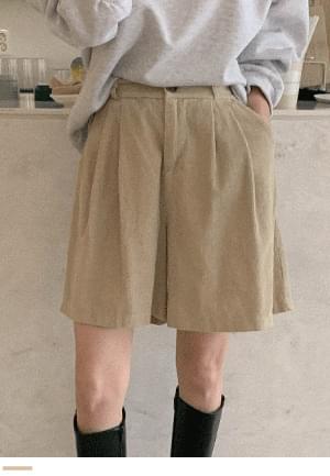 안성맞춤 골덴하프팬츠