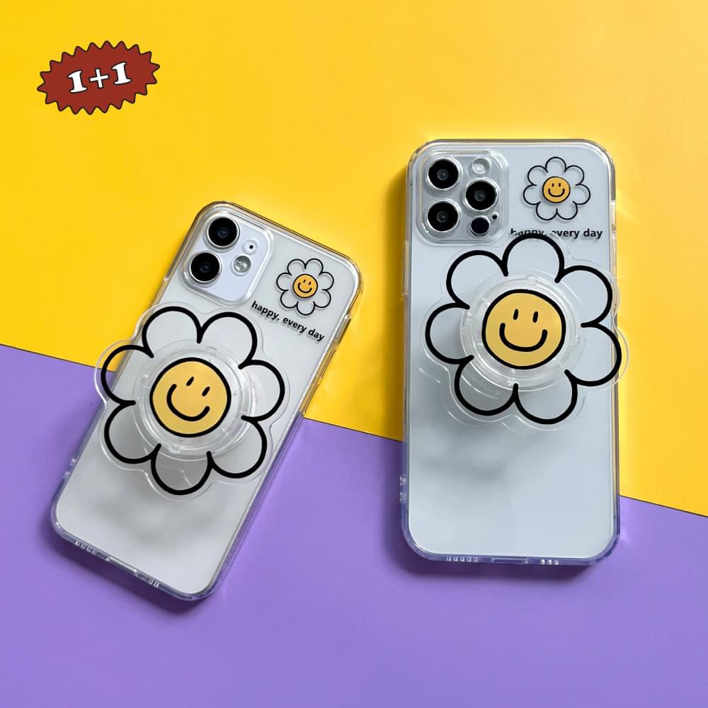 owler market エブリデイデイジースマイルグリップトークセットiPhoneケース Codibook.